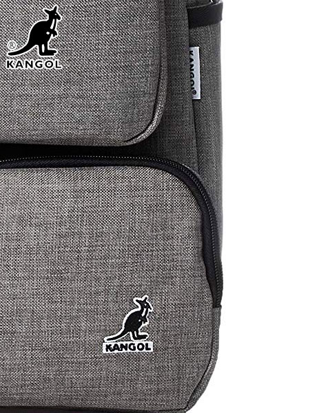 国内発送 KANGOL (カンゴール) KGSA-BG00041 BOX LOGO BACK PACK (バックパック / リュック) Gray (グレー) バッグ 国内発送 KANGOL (カンゴール) KGSA-BG00041 BOX LOGO BACK PACK (バックパック / リュック) Gray (グレー) バッグ