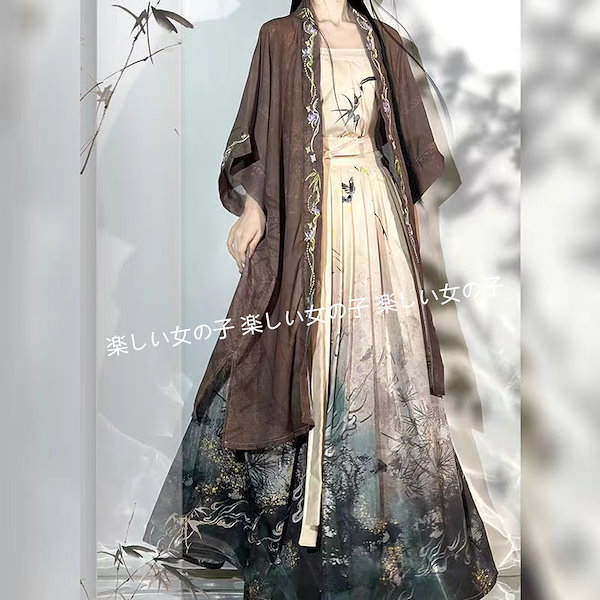 Qoo10] 春夏秋冬漢服大人気改良漢服中国風古風スカ