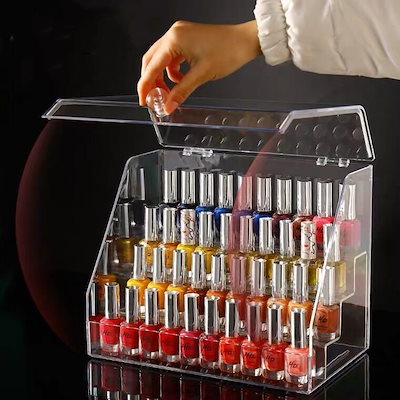 Qoo10] ネイル 収納 30本 40本 ポリッシュ : 日用品雑貨