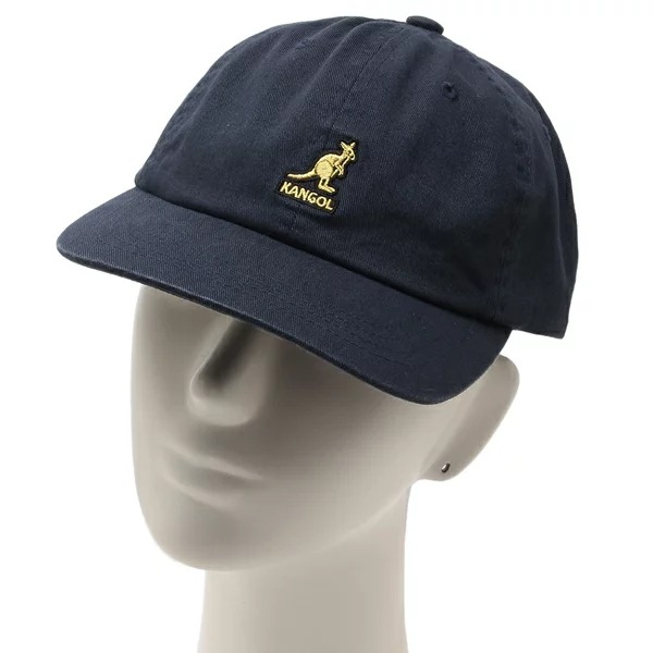 帽子 ウォッシュドベースボール ローキャップ ネイビー メンズ レディース ユニセックス WASHED BASEBALLK5165HT NAVY