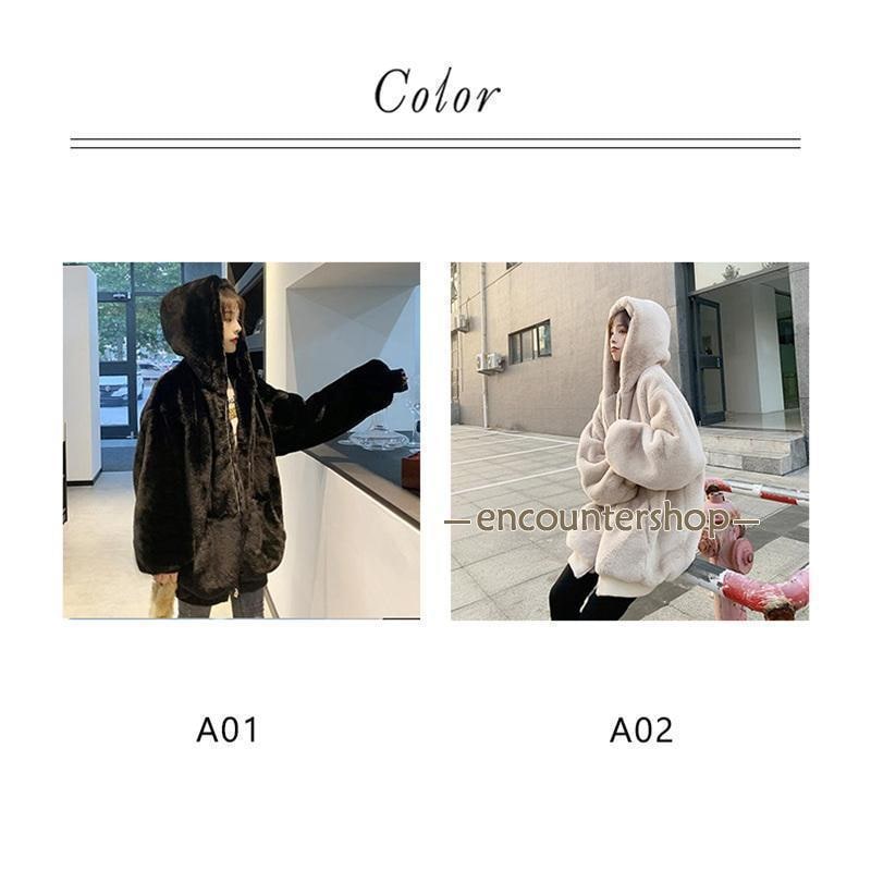 フリース レディース ボア フード付き パーカー ブルゾン 厚手 無地 防寒 保温 秋冬 体型カバー アウター フリース レディース ボア フード付き パーカー ブルゾン 厚手 無地 防寒 保温 秋冬 体型カバー アウター