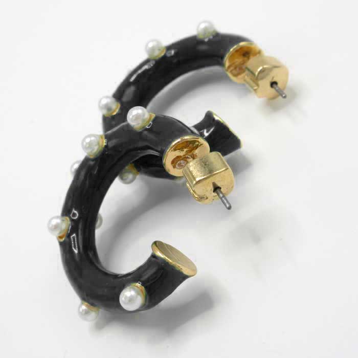 BOX付 パール ポルカドット フープピア TARGETコラボ 251 10 【国内即送】 BOX付 パール ポルカドット フープピア TARGETコラボ 251 10 【国内即送】