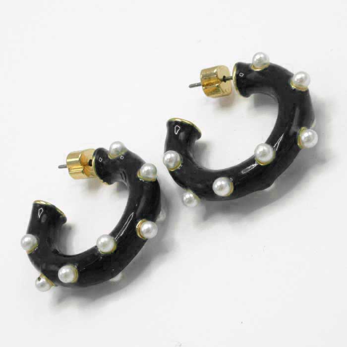 BOX付 パール ポルカドット フープピア TARGETコラボ 251 10 【国内即送】 BOX付 パール ポルカドット フープピア TARGETコラボ 251 10 【国内即送】