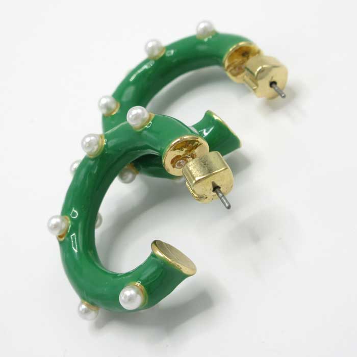 BOX付 パール ポルカドット フープピア TARGETコラボ 251 10 【国内即送】 BOX付 パール ポルカドット フープピア TARGETコラボ 251 10 【国内即送】