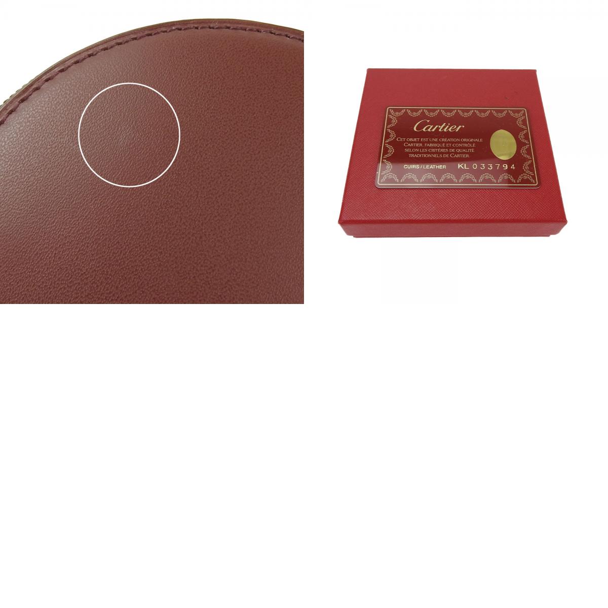 中古 コインケース L3000462 マストライン レザー ボルドー ゴールド金具 小物 普段使い レディース メンズ 中古 コインケース L3000462 マストライン レザー ボルドー ゴールド金具 小物 普段使い レディース メンズ