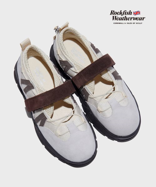 靴 GLOWNY LACEUP VELCRO SNEAKERS Qoo10] rockfish weatherwear BRYN VELCRO SNEAKERS