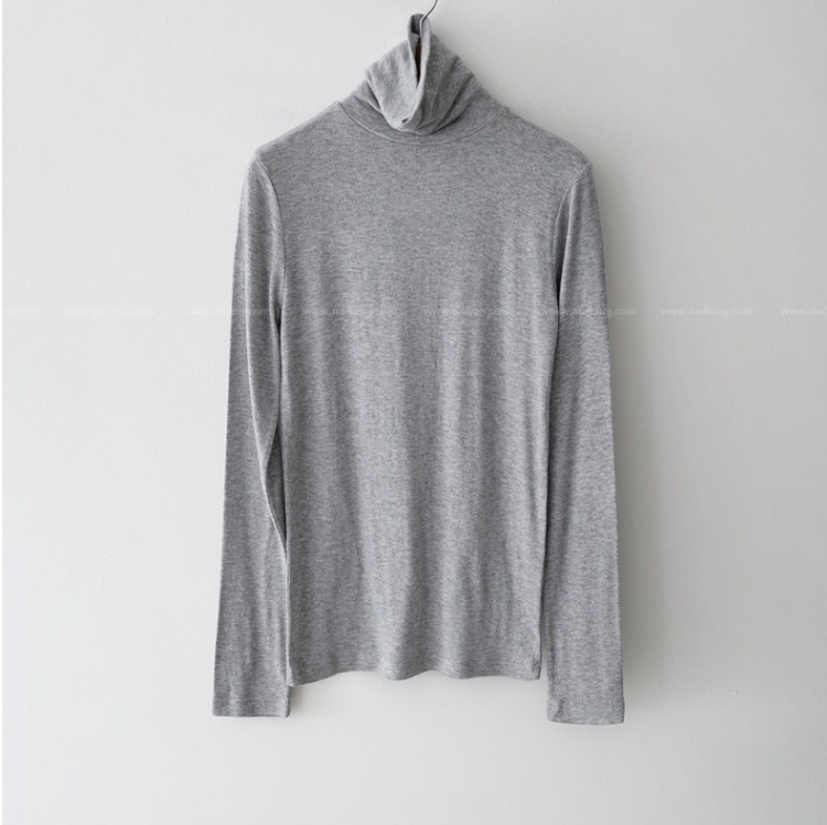 ハイネックニットシャツ トップス Tシャツ シャツ プルオーバー