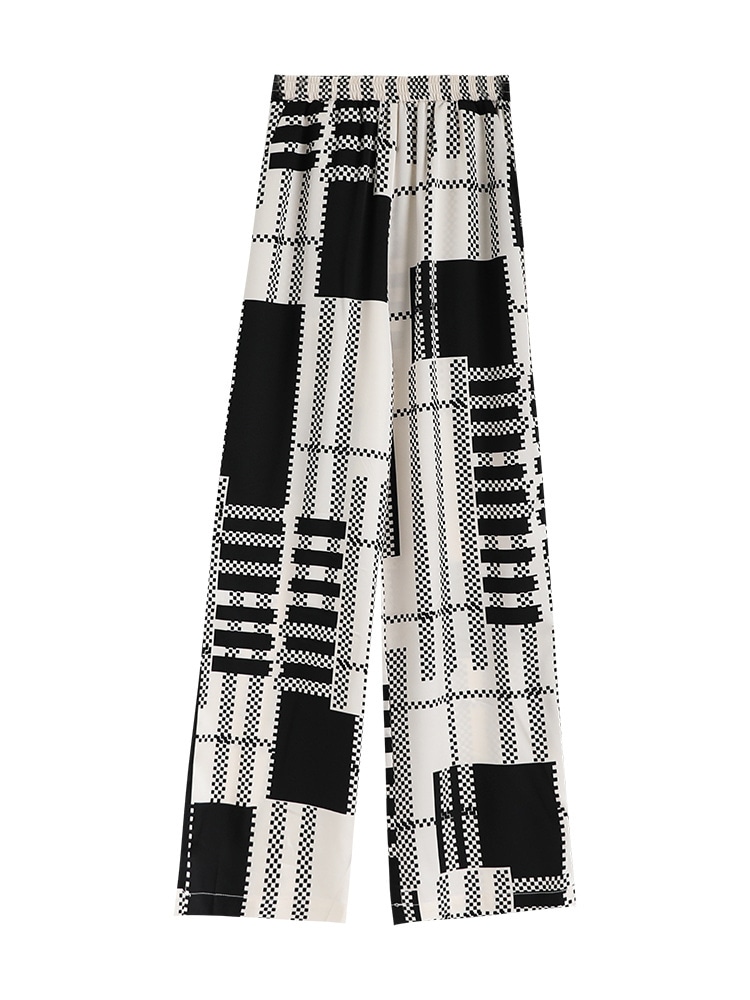 チェック柄ワイドパンツ ボトムス パンツ ワイドパンツ ロング ロング丈 ワイド ハイウエスト ウエストゴム かわいい 大人可愛い きれいめ シンプル カジュアル 大人 上品 おしゃれ お洒落 チェック柄ワイドパンツ ボトムス パンツ ワイドパンツ ロング ロング丈 ワイド ハイウエスト ウエストゴム かわいい 大人可愛い きれいめ シンプル カジュアル 大人 上品 おしゃれ お洒落