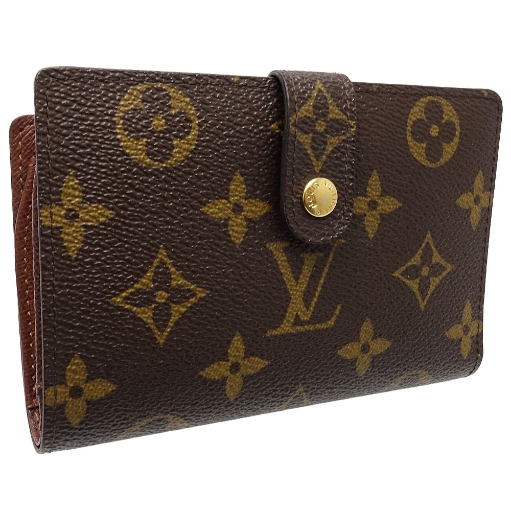 モノグラム ポルトフォイユ ヴィエノワ M61674 二つ折り財布 ブラウン/181180【中古】 モノグラム ポルトフォイユ ヴィエノワ M61674 二つ折り財布 ブラウン/181180【中古】