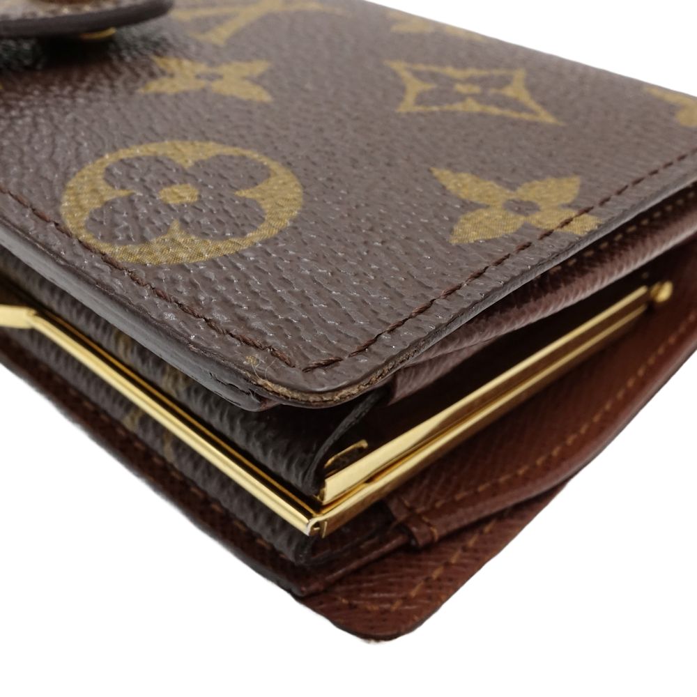 モノグラム ポルトフォイユ ヴィエノワ M61674 二つ折り財布 ブラウン/181180【中古】 モノグラム ポルトフォイユ ヴィエノワ M61674 二つ折り財布 ブラウン/181180【中古】
