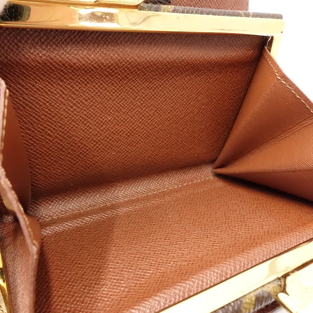 モノグラム ポルトフォイユ ヴィエノワ M61674 二つ折り財布 ブラウン/181180【中古】 モノグラム ポルトフォイユ ヴィエノワ M61674 二つ折り財布 ブラウン/181180【中古】