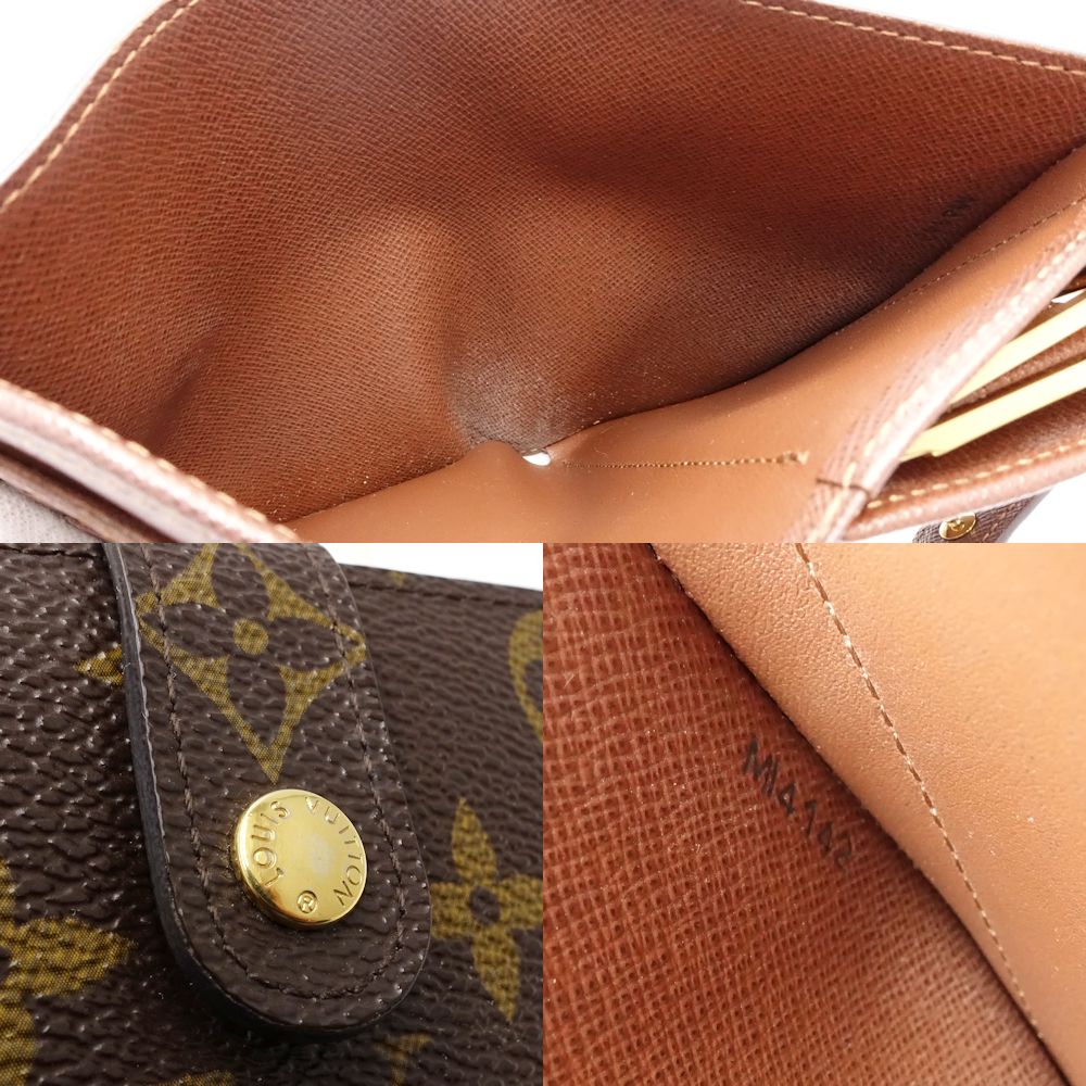 モノグラム ポルトフォイユ ヴィエノワ M61674 二つ折り財布 ブラウン/181180【中古】 モノグラム ポルトフォイユ ヴィエノワ M61674 二つ折り財布 ブラウン/181180【中古】