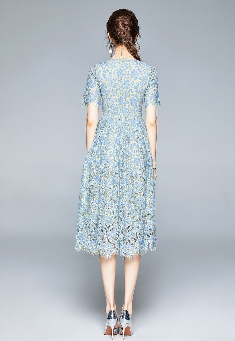 ワンピース 半袖 春 夏 秋 春夏 きれいめ フォーマル aライン Aライン フレア ワンピドレス 膝下 ミモレ丈 ミディアム丈 五分袖 クルーネック 襟なし フレア スリム 細身 ストレート レース ワンピース 半袖 春 夏 秋 春夏 きれいめ フォーマル aライン Aライン フレア ワンピドレス 膝下 ミモレ丈 ミディアム丈 五分袖 クルーネック 襟なし フレア スリム 細身 ストレート レース