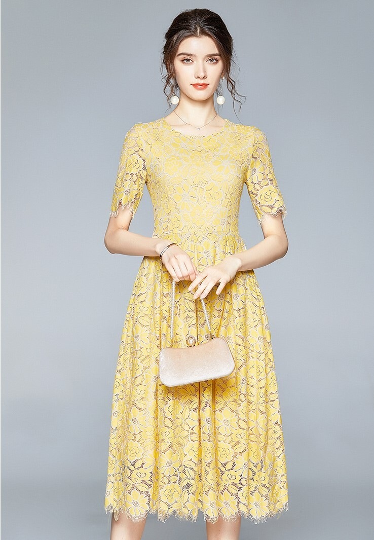 ワンピース 半袖 春 夏 秋 春夏 きれいめ フォーマル aライン Aライン フレア ワンピドレス 膝下 ミモレ丈 ミディアム丈 五分袖 クルーネック 襟なし フレア スリム 細身 ストレート レース ワンピース 半袖 春 夏 秋 春夏 きれいめ フォーマル aライン Aライン フレア ワンピドレス 膝下 ミモレ丈 ミディアム丈 五分袖 クルーネック 襟なし フレア スリム 細身 ストレート レース