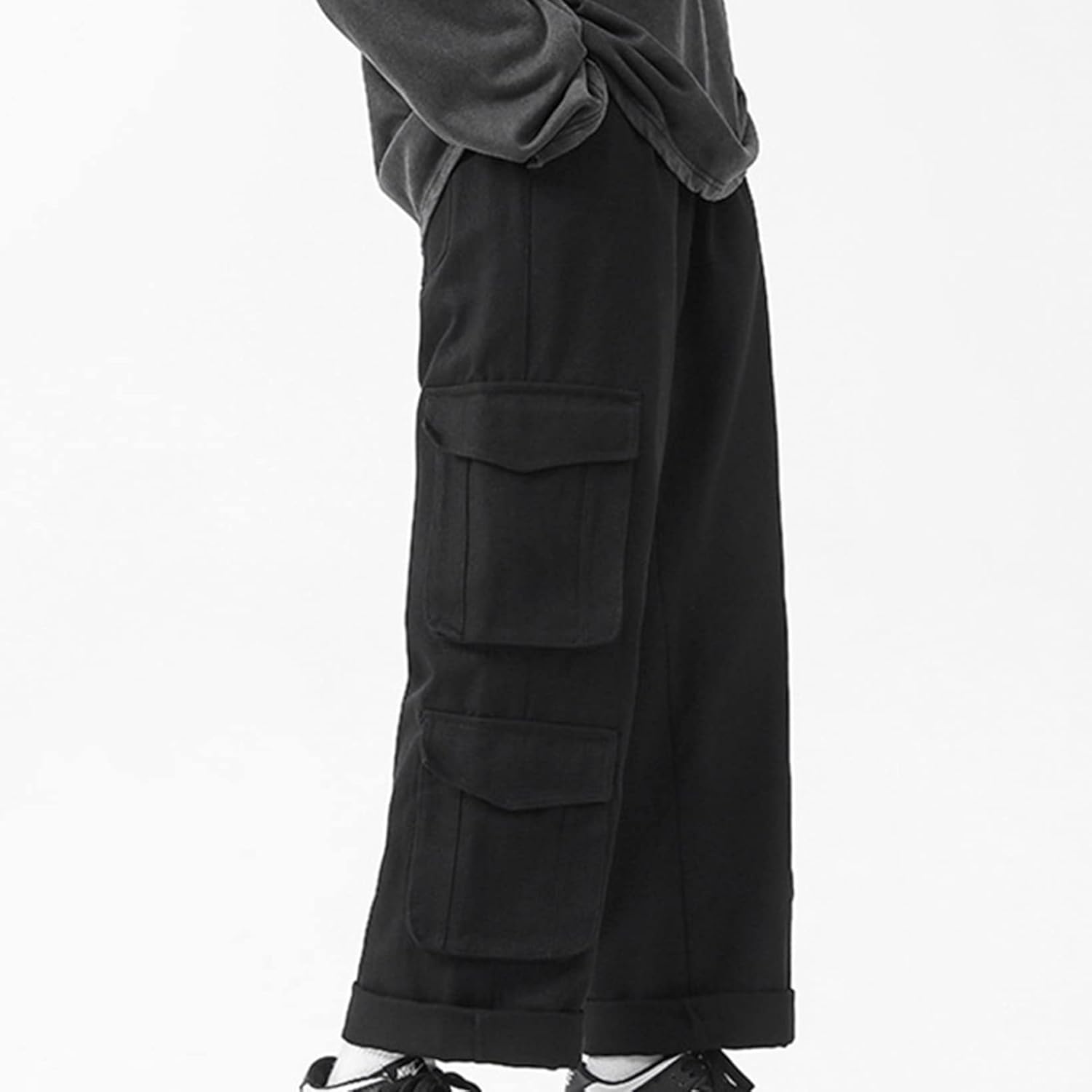 カーゴパンツ ワークパンツ メンズ ロングパンツ ストレート カジュアルパンツ マルチポケット 韓国風 おしゃれ 通気 スポーツ ストリート 汗染み防止 快適 アウトドア チノパンツ 春秋 男女兼用