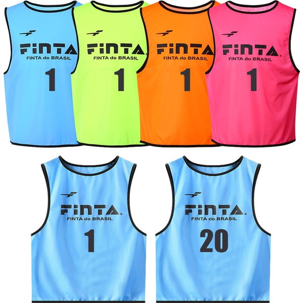 FINTA フィンタ ジュニアビブス 20枚セット サッカー FT6557-6100 ジュニア ボーイズ