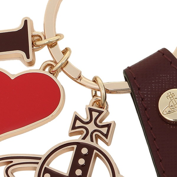 ヴィヴィアンウエストウッド キーリング VIVIENNE WESTWOOD 321566 10083 GADGET I LOVE ORB キーホルダー BORDEAUX 赤 ヴィヴィアンウエストウッド キーリング VIVIENNE WESTWOOD 321566 10083 GADGET I LOVE ORB キーホルダー BORDEAUX 赤