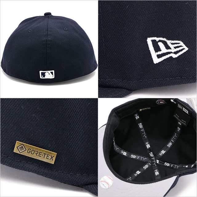 キャップ ニューヨーク・ヤンキース [14525227] 59FIFTY GORE-TEX メンズ・レディース 帽子 ゴアテックス 防水 ネイビー 正規取扱店