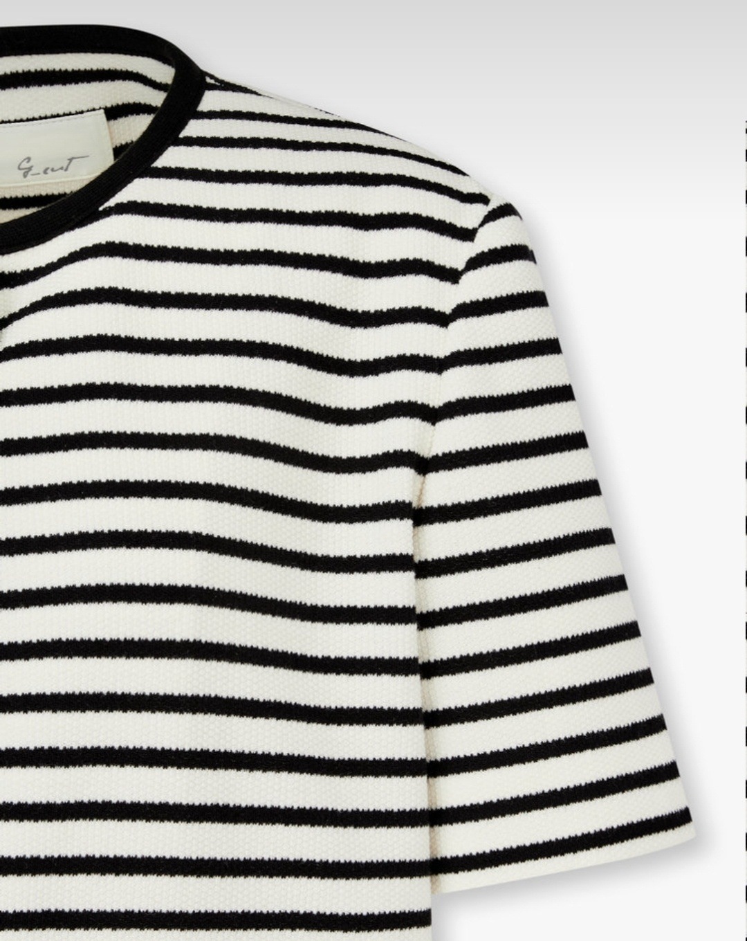 GCUT ハーフ スリーブ ストライプ ジャケット GCUT ハーフ スリーブ ストライプ ジャケット