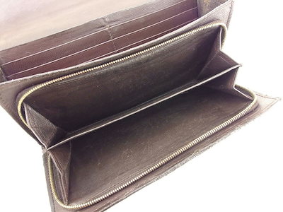 在庫最安値 長財布 ラウンドファスナー ブラウン ゴ : バッグ・雑貨 高品質得価