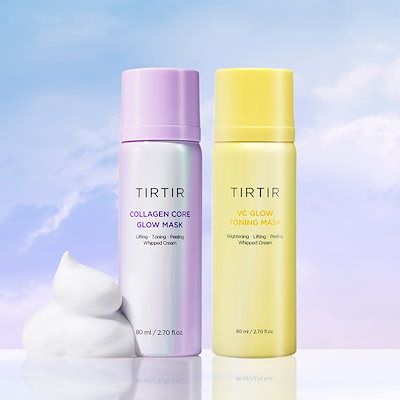 TIRTIR コラーゲンコアグロウマスク & VCグロウトーニングマスク セット 楽天市場】TIRTIR ティルティル COLLAGEN CORE GLOW MASK 80ml