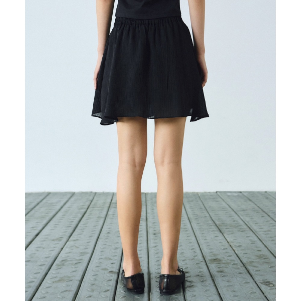 ニック&ニコールロマンティックコアミニスカート_ブラック ニック&ニコールロマンティックコアミニスカート_ブラック