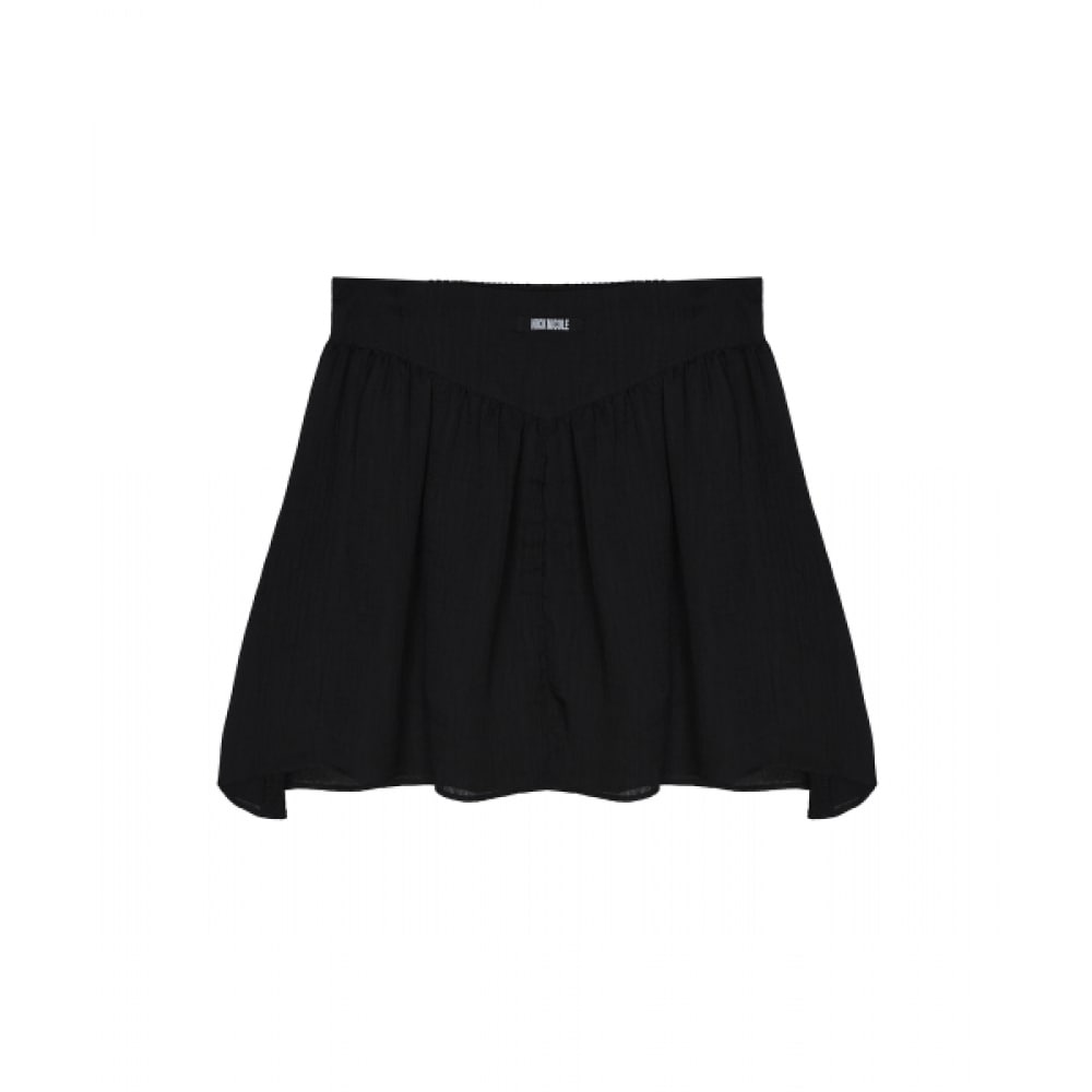 ニック&ニコールロマンティックコアミニスカート_ブラック ニック&ニコールロマンティックコアミニスカート_ブラック