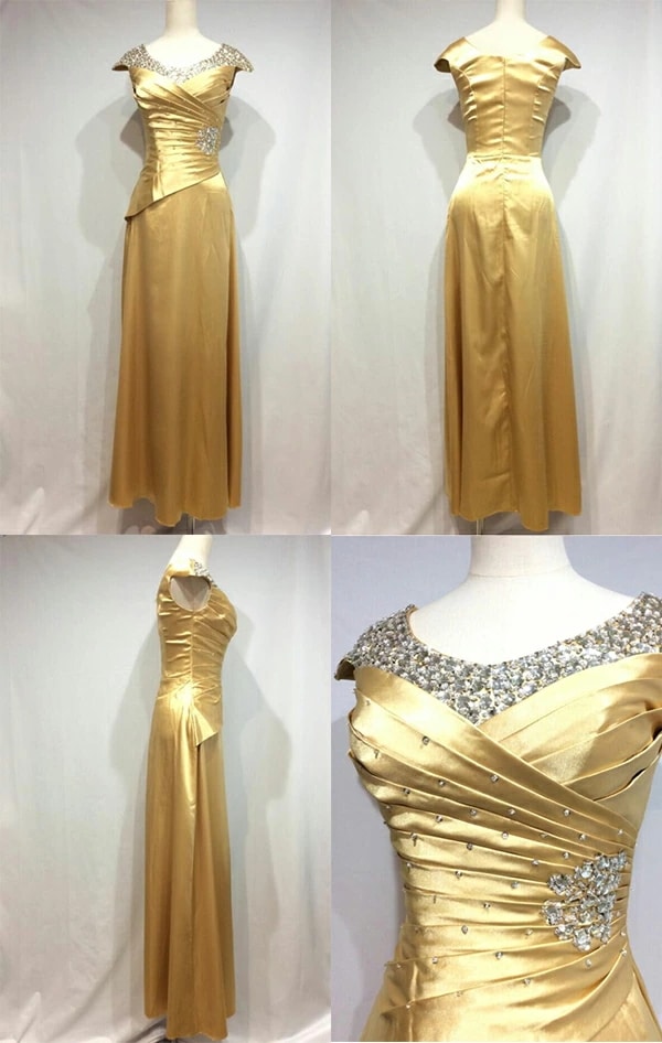 翌営業日発送パーティードレス レディース ワンピース ピアノ発表会ドレス イブニングドレス ロングドレス ロング フォーマルドレス ブライダル サテンドレス 結婚式 二次会 宴会用 演奏会 大きいサイ