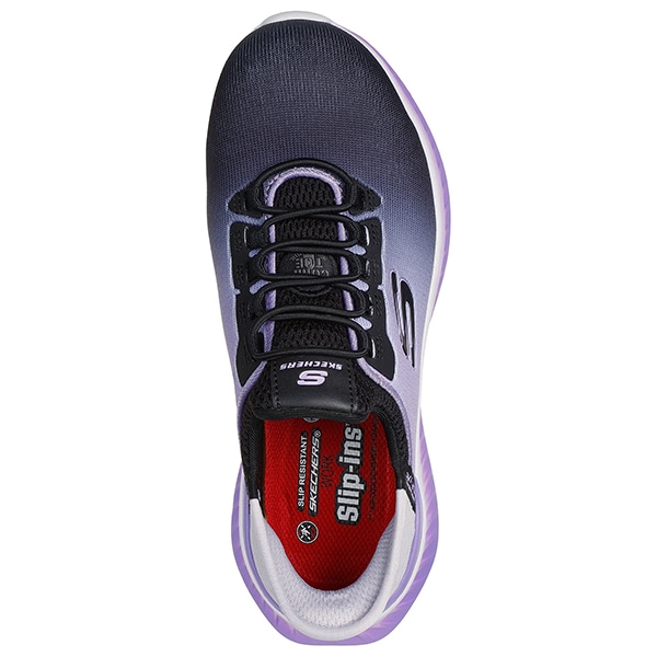 スケッチャーズ ワークシューズ TILIDO-OMBRAY グレー 22.5cm 108152 BKPR レディース 安全靴