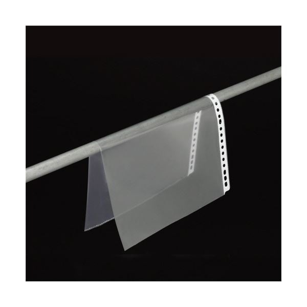 TANOSEE クリアファイル用リフィル A4タテ 2・4・30穴 プレーン仕上げ 1セット（1000枚：100枚×10パック）