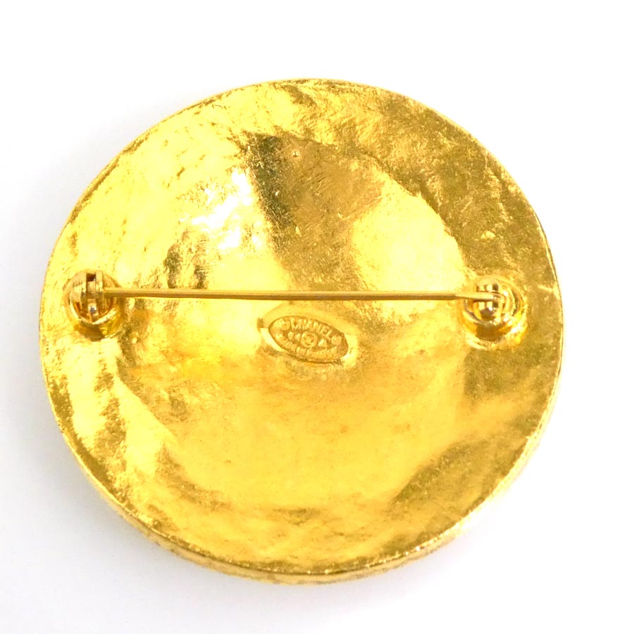 シャネル CHANEL ブローチ ココマーク メタル ゴールド レディース w1095a シャネル CHANEL ブローチ ココマーク メタル ゴールド レディース w1095a