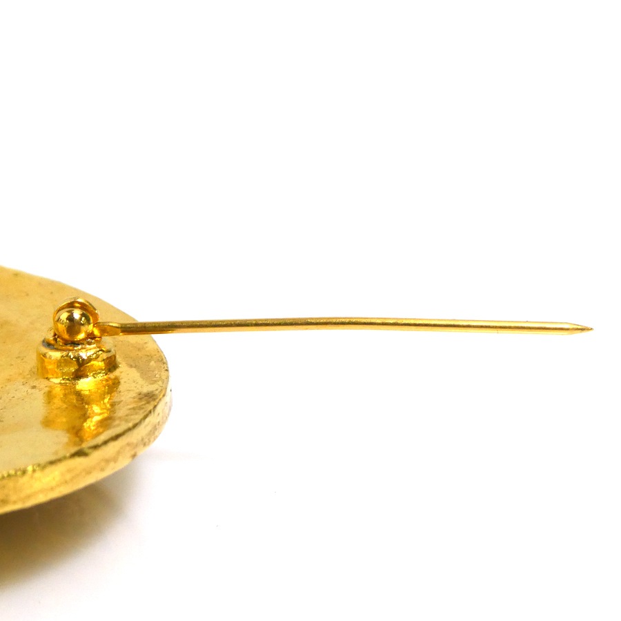 シャネル CHANEL ブローチ ココマーク メタル ゴールド レディース w1095a シャネル CHANEL ブローチ ココマーク メタル ゴールド レディース w1095a