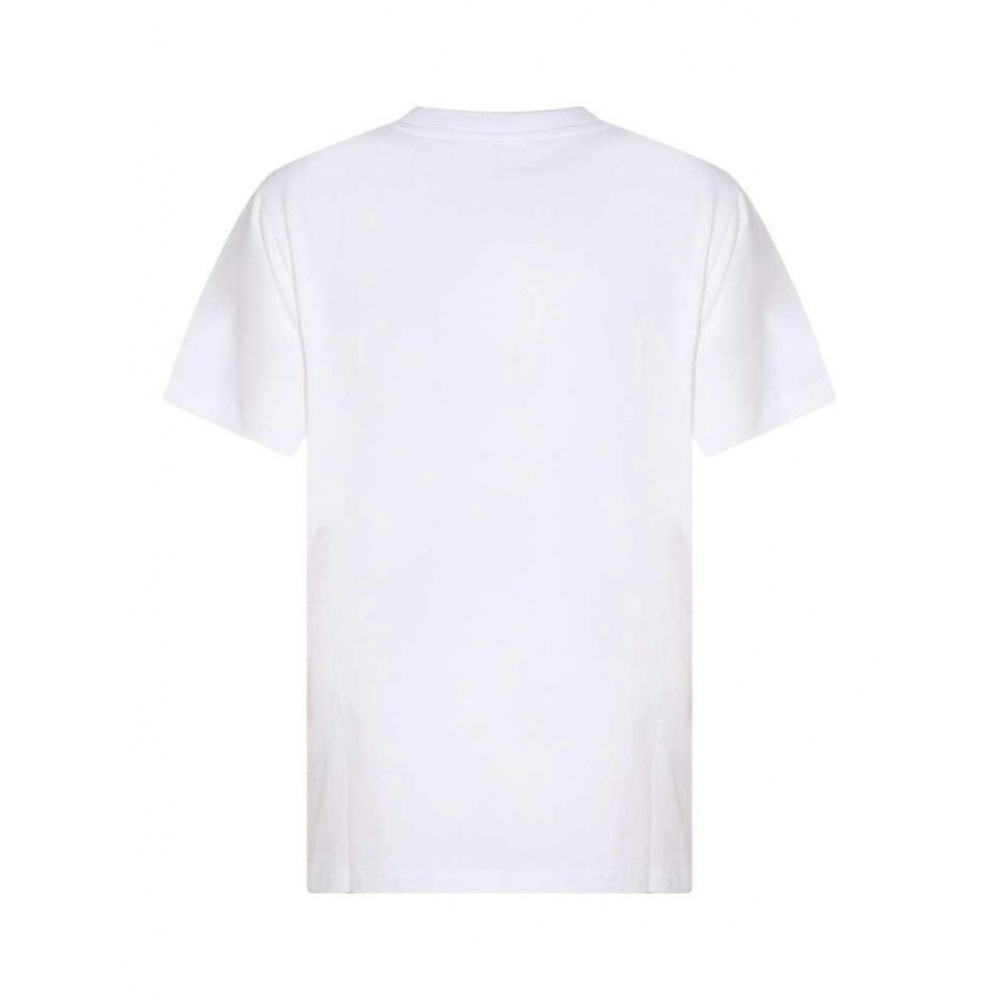 (当日) 25SS ガルニポピープリントホワイトレディースショートスリーブ T シャツ T4288 151