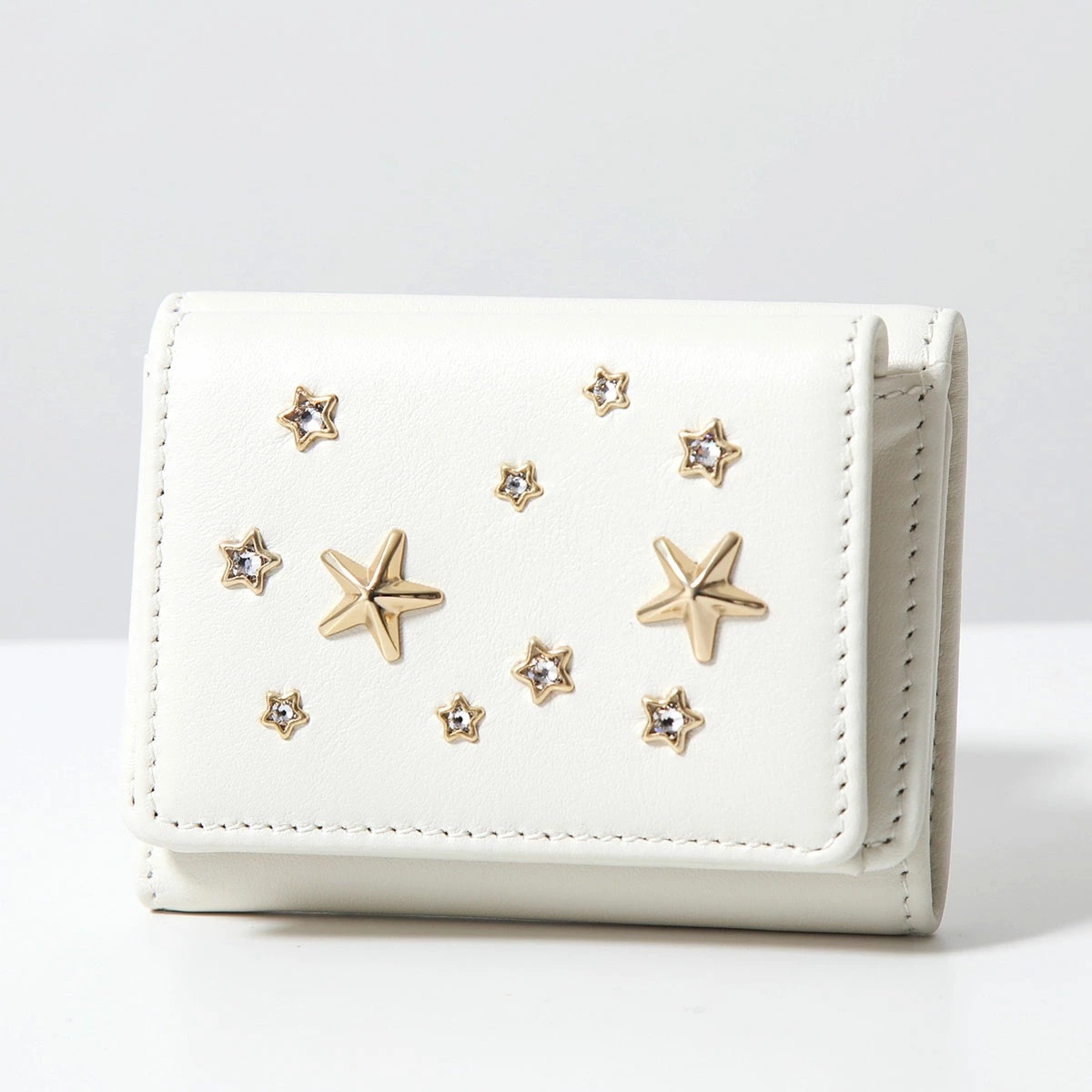 JIMMY CHOO ジミーチュウ スタースタッズ Wホック財布 #50331