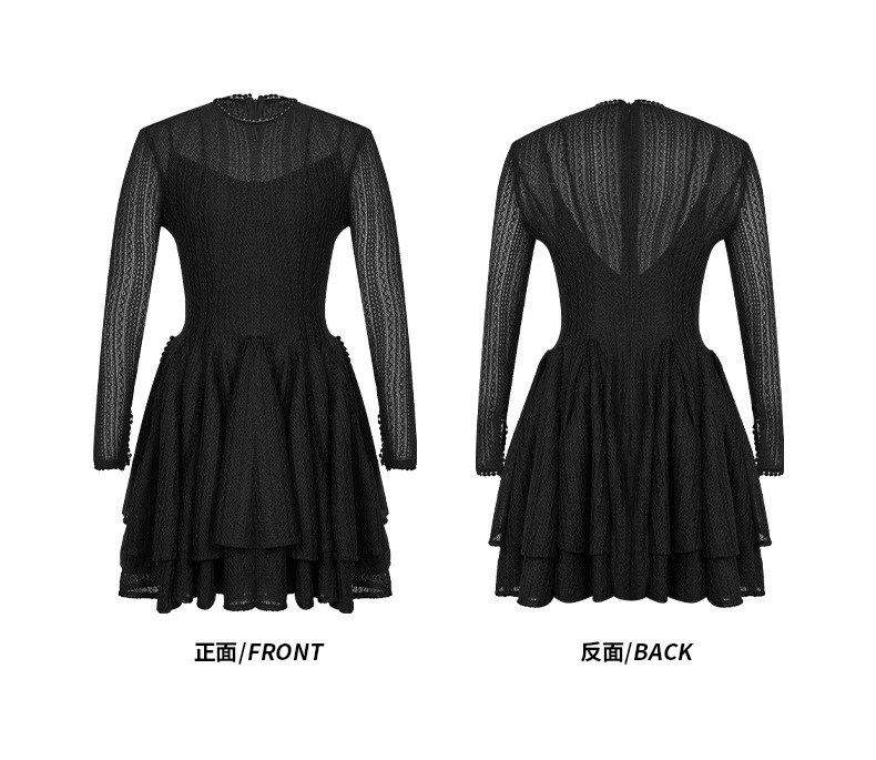 2024新品 ハイウエスト 透かし彫り ショートワンピース ドレス パーティー キャバ 大人 同窓会 披露宴 卒業式 結婚式 演奏会 ウェディング 二次会 メガ割