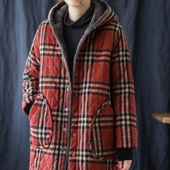 キルティングフードジャケット アウター コート ミディアム丈 長袖 フード ワイド ポケット 前開き キルティングフードジャケット アウター コート ミディアム丈 長袖 フード ワイド ポケット 前開き