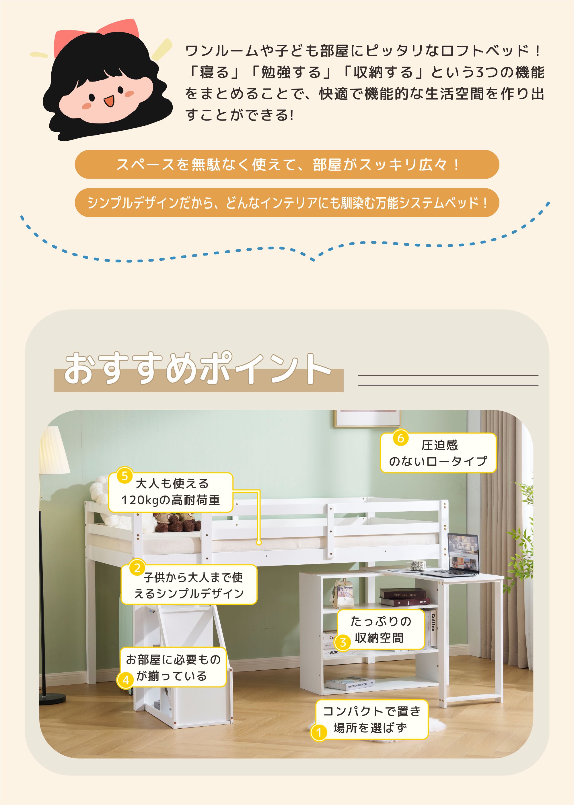 432【新作】システムベッド デスク+収納ラック+階段 システムデスクベッド 学習机 ロータイプ 高さ115cm すのこ シングル 本棚 収納 ブックシェルフ ロフトベッド システムベッド 子供ベッド 432【新作】システムベッド デスク+収納ラック+階段 システムデスクベッド 学習机 ロータイプ 高さ115cm すのこ シングル 本棚 収納 ブックシェルフ ロフトベッド システムベッド 子供ベッド