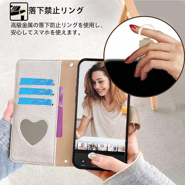 スマホアクセサリー Naru Qoo10] nubia 鏡/小銭入れ/チェーン付きZTE Nub