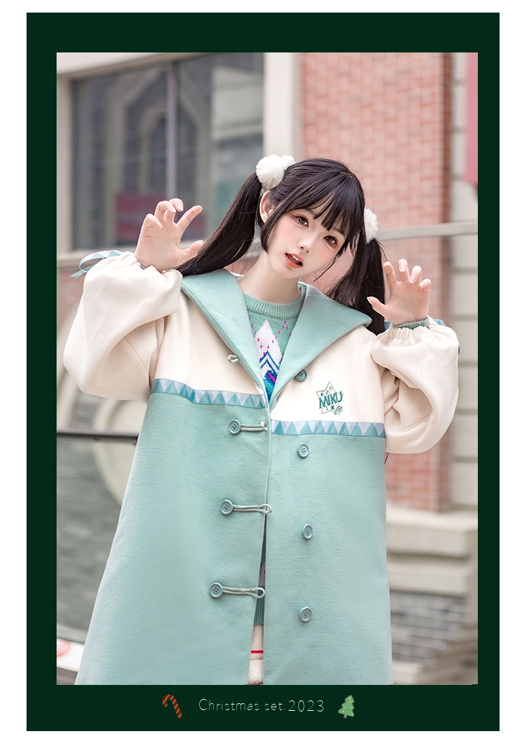 初音ミク コスプレ ラシャジャケット Hatsune Miku みく 初音未来 初音 1