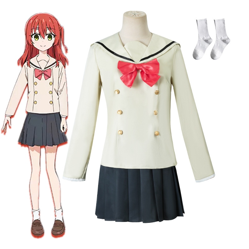 【人気爆売れ】孤独ロック后藤一里コスプレ服伊地知虹夏jk山田凉喜多郁代コスプレセット 【人気爆売れ】孤独ロック后藤一里コスプレ服伊地知虹夏jk山田凉喜多郁代コスプレセット