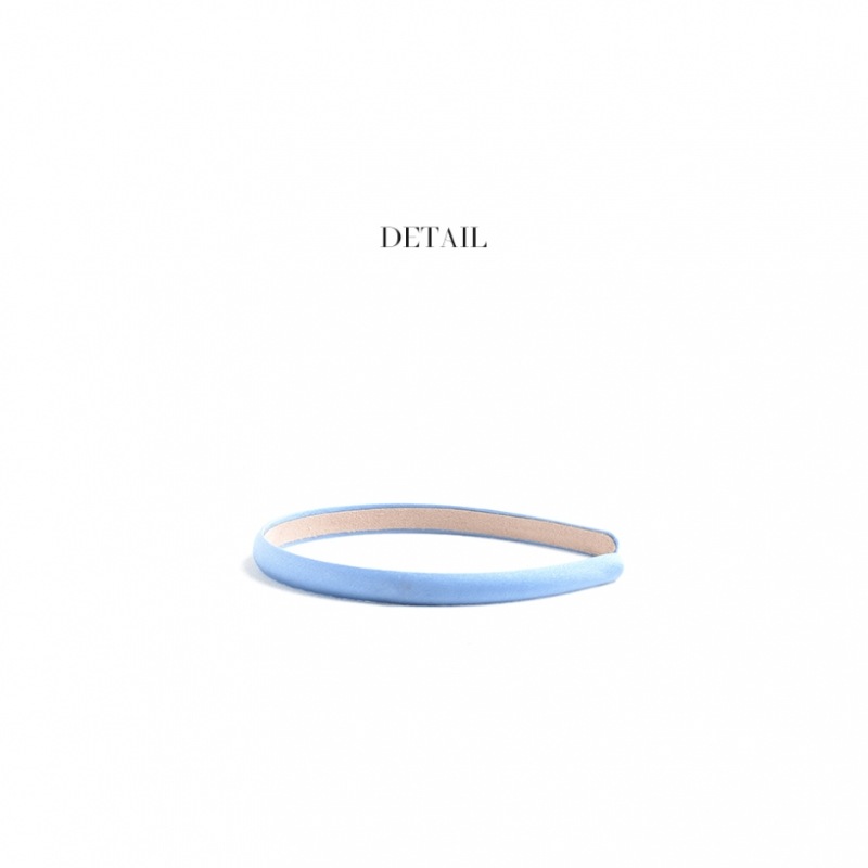 HAS製作 3日 HA030 Slim basic hairband ivory o HAS製作 3日 HA030 Slim basic hairband ivory o