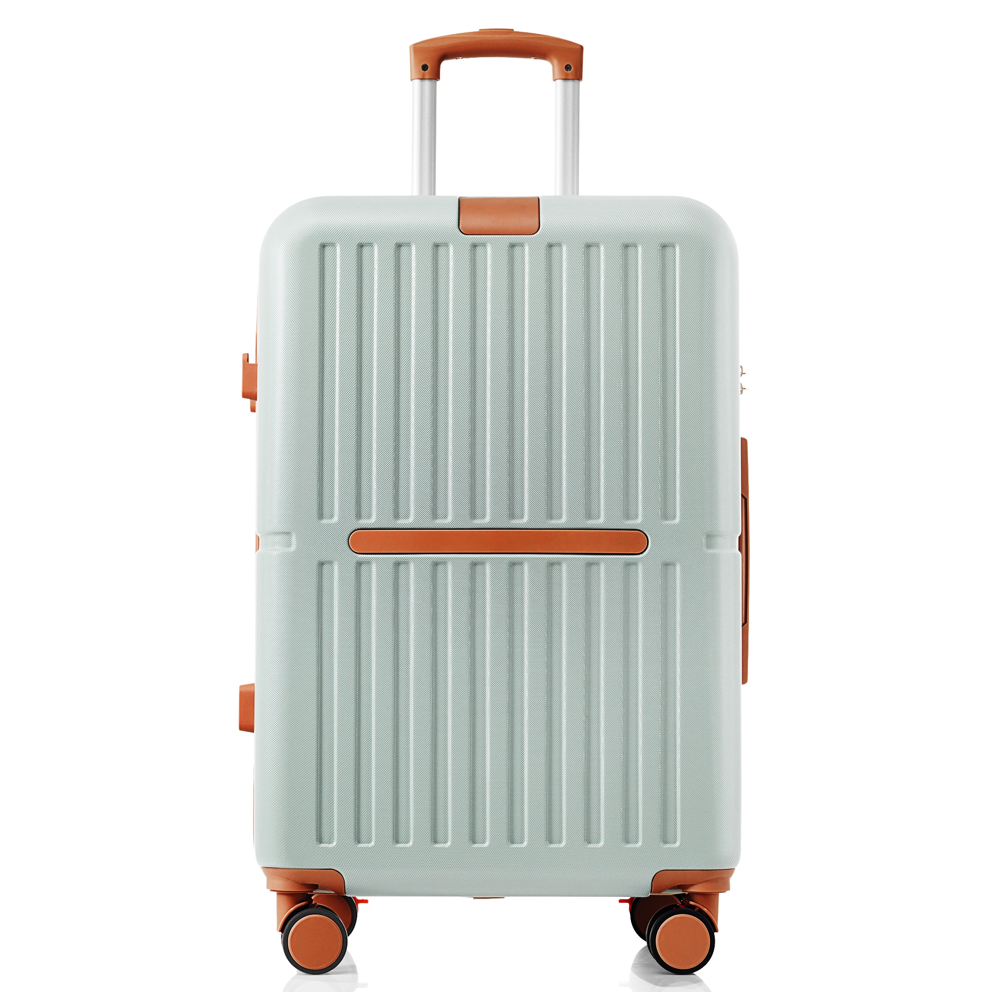 【2点購入で150OFF】【夏日限り激安SALE】スーツケース Mサイズ USBポート付き キャリーケース ストッパー付き カップホルダー付き フック式底足 3日~7日 大容量 超軽量 軽い おしゃれ