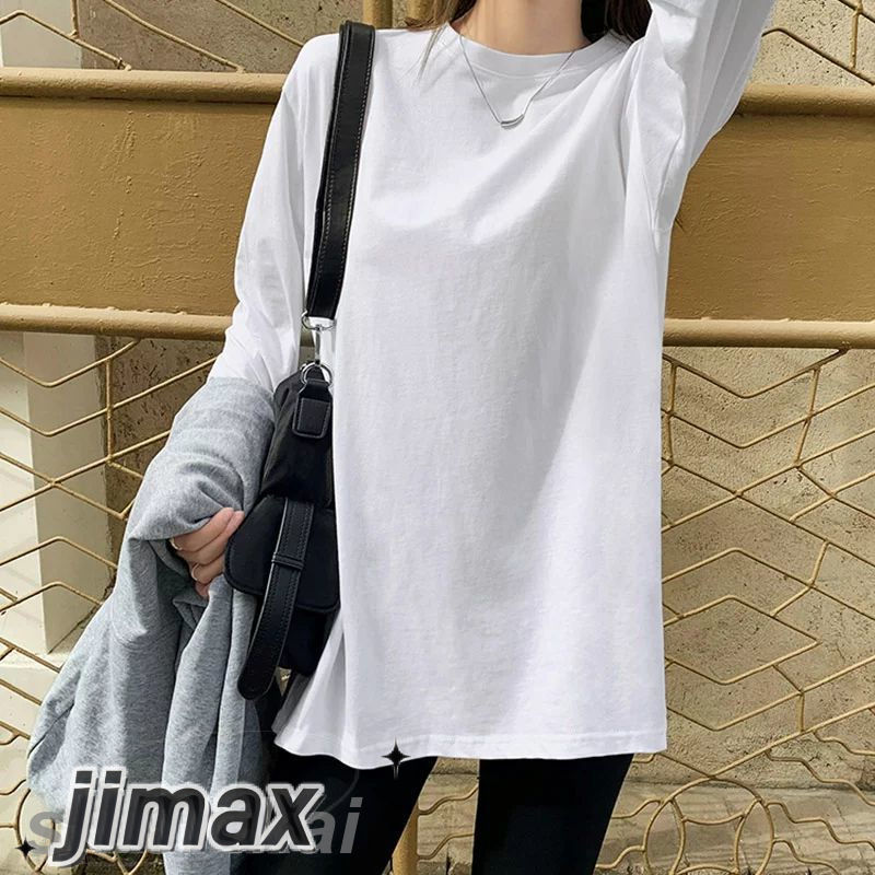 カットソー / 汗染み防止 ＆ UVカット の機能性抜群！ レディース Tシャツ 半袖 丸襟トップス 綿 春 夏 秋 体型カバー シンプル 大人 女性 ビッグサイズ 着痩せ 通勤 30代 40代 50