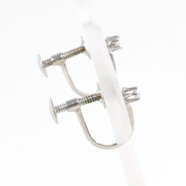 K14 14金 WG ホワイトゴールド イヤリング ダイヤ 総重量約1.0g ジュエリー 中古 K14 14金 WG ホワイトゴールド イヤリング ダイヤ 総重量約1.0g ジュエリー 中古