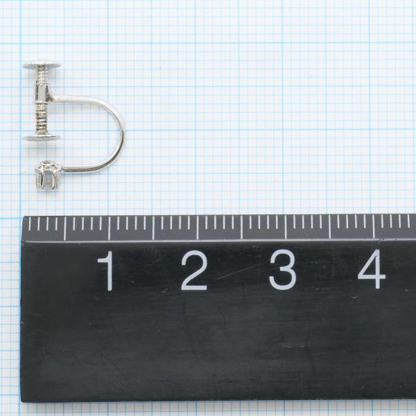 K14 14金 WG ホワイトゴールド イヤリング ダイヤ 総重量約1.0g ジュエリー 中古 K14 14金 WG ホワイトゴールド イヤリング ダイヤ 総重量約1.0g ジュエリー 中古