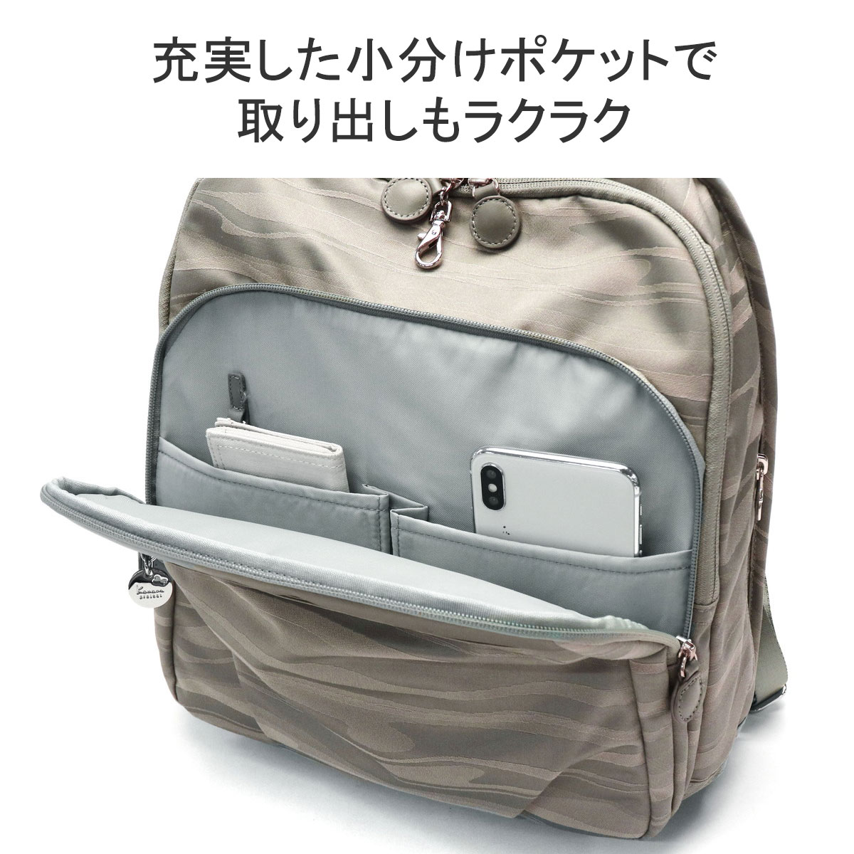 リュック 大 リュックサック レディース 通勤 軽量 旅行 おしゃれ 大人 大きめ オシャレ 50代 40代 ポケット 多い きれいめ 軽い A4 抗菌 31432