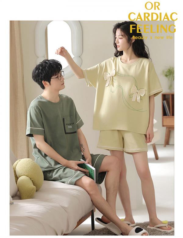 【夏セール!】パジャマ 部屋着 半袖パジャマ 可愛い プレゼント リボン レディース メンズ 結婚祝い 男女ペア ペアパジャマ 春 夏 おしゃれ カジュアル 寝間着 上下セット お揃いパジャマ ペアル 【夏セール!】パジャマ 部屋着 半袖パジャマ 可愛い プレゼント リボン レディース メンズ 結婚祝い 男女ペア ペアパジャマ 春 夏 おしゃれ カジュアル 寝間着 上下セット お揃いパジャマ ペアル