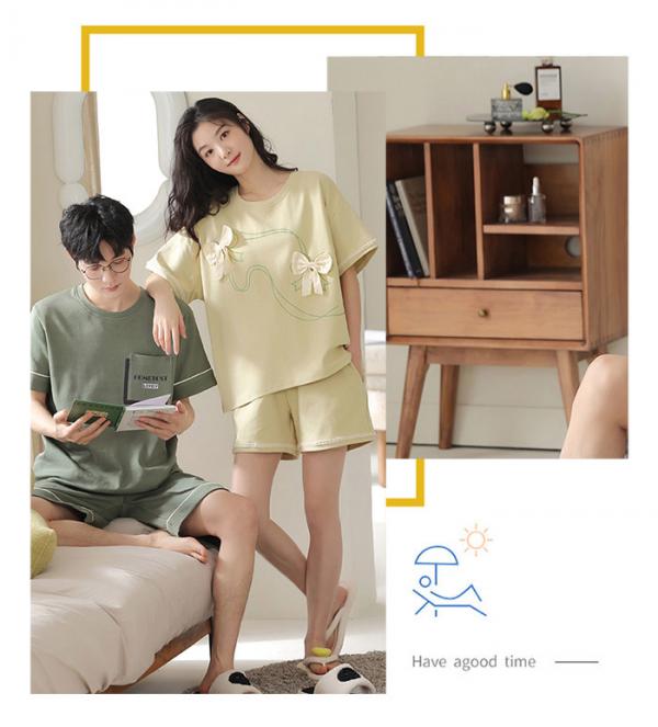 【夏セール!】パジャマ 部屋着 半袖パジャマ 可愛い プレゼント リボン レディース メンズ 結婚祝い 男女ペア ペアパジャマ 春 夏 おしゃれ カジュアル 寝間着 上下セット お揃いパジャマ ペアル 【夏セール!】パジャマ 部屋着 半袖パジャマ 可愛い プレゼント リボン レディース メンズ 結婚祝い 男女ペア ペアパジャマ 春 夏 おしゃれ カジュアル 寝間着 上下セット お揃いパジャマ ペアル