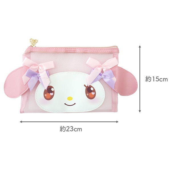 マイメロディ 小物入れ Qoo10] サンリオ メッシュ クロミ マイメロディ 小物入れ