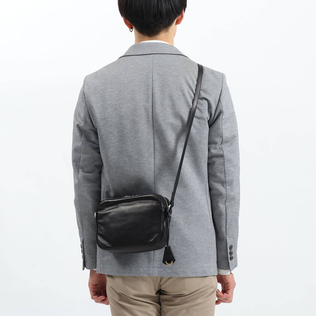 正規取扱店 ショルダーバッグ Reality Leather 革 日本製 28-03001_4